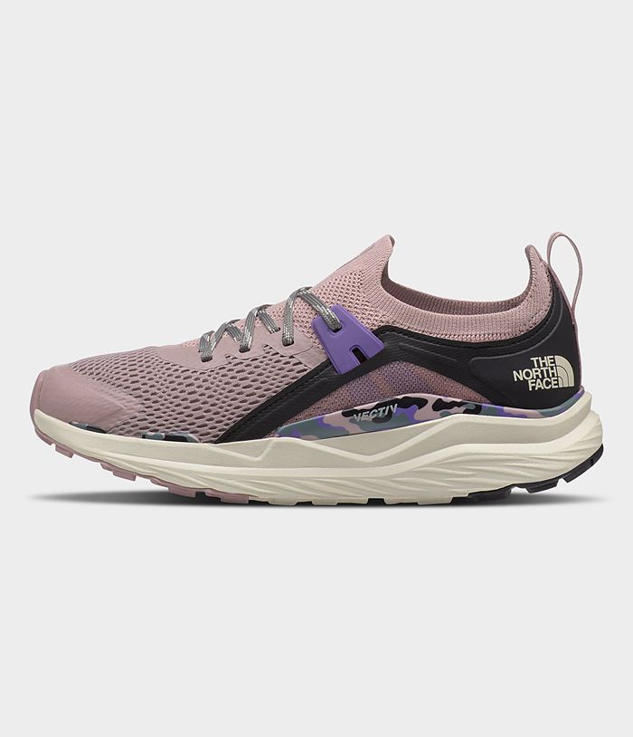 The North Face VECTIV Hypnum EP Womens Hiking Shoes Rose/Purple 218975-MOU
